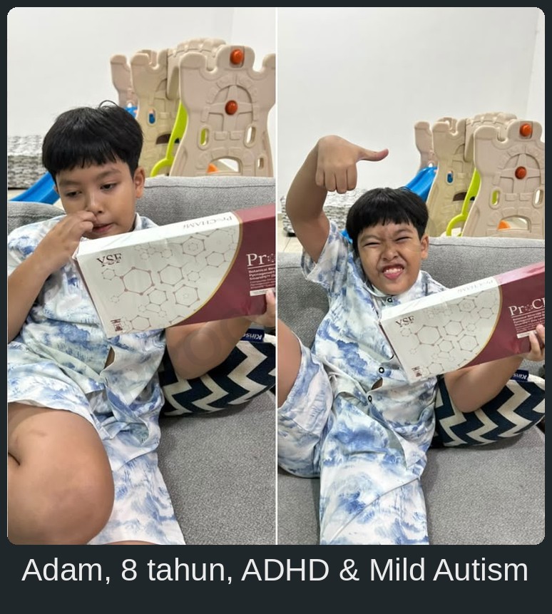 Testimoni Adam, 8 tahun, ADHD & Mild Autism